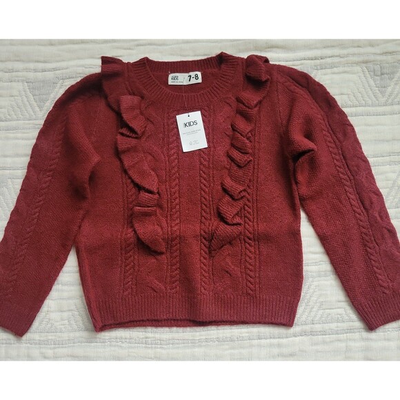Cotton on jumper Sweater Crushed berry 7-8y - Picture 1 of 3